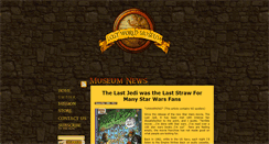 Desktop Screenshot of lostworldmuseum.com
